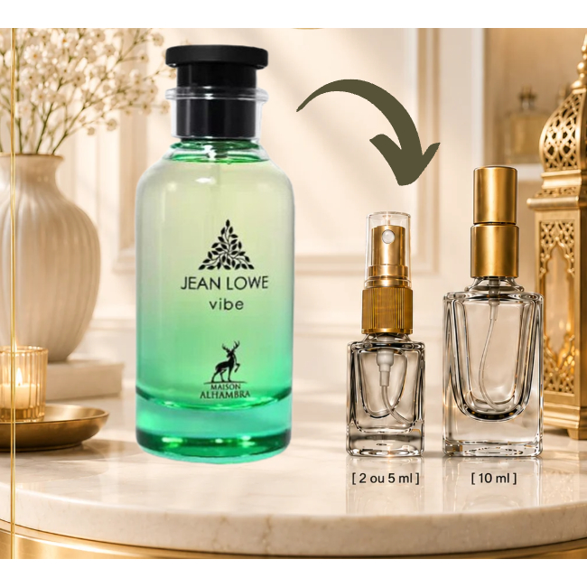 Travel size BlackBear Fragrância Jean Lowe Vibe Maison Alhambra