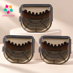 Kit3 Escova de massagem facial De Drenagem Linfática Ergonômica Macia