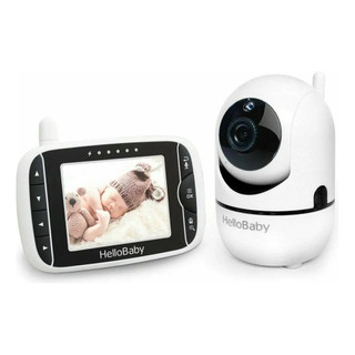 Babá Eletrônica HelloBaby HB65 Câmera Monitor Tela 3,2" Visão Noturna