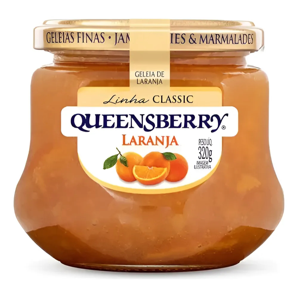 Geleia de Laranja Queensberry Classic Sem Glúten 320g