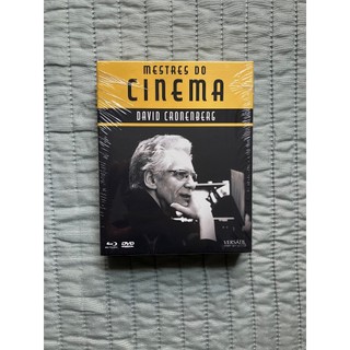 david cronenberg (mestres do cinema) box bluray versátil