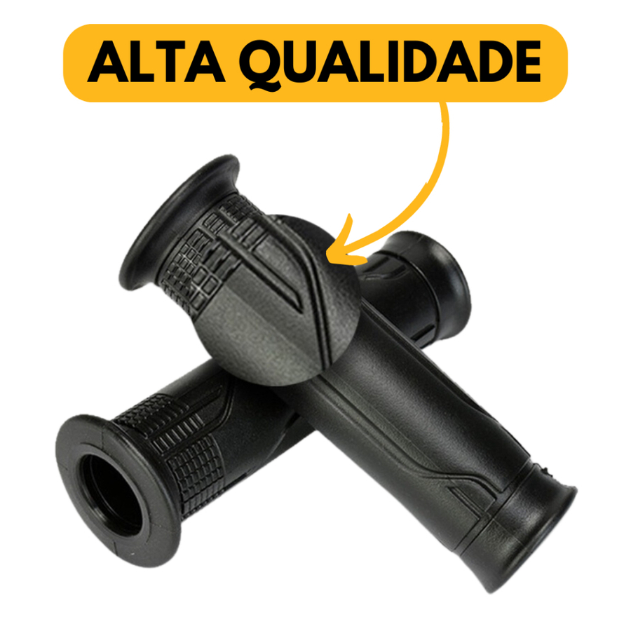 Manopla Cargo Para Cg Fan Titan 125 150 160 C/FURO (VAZADA) PAR
