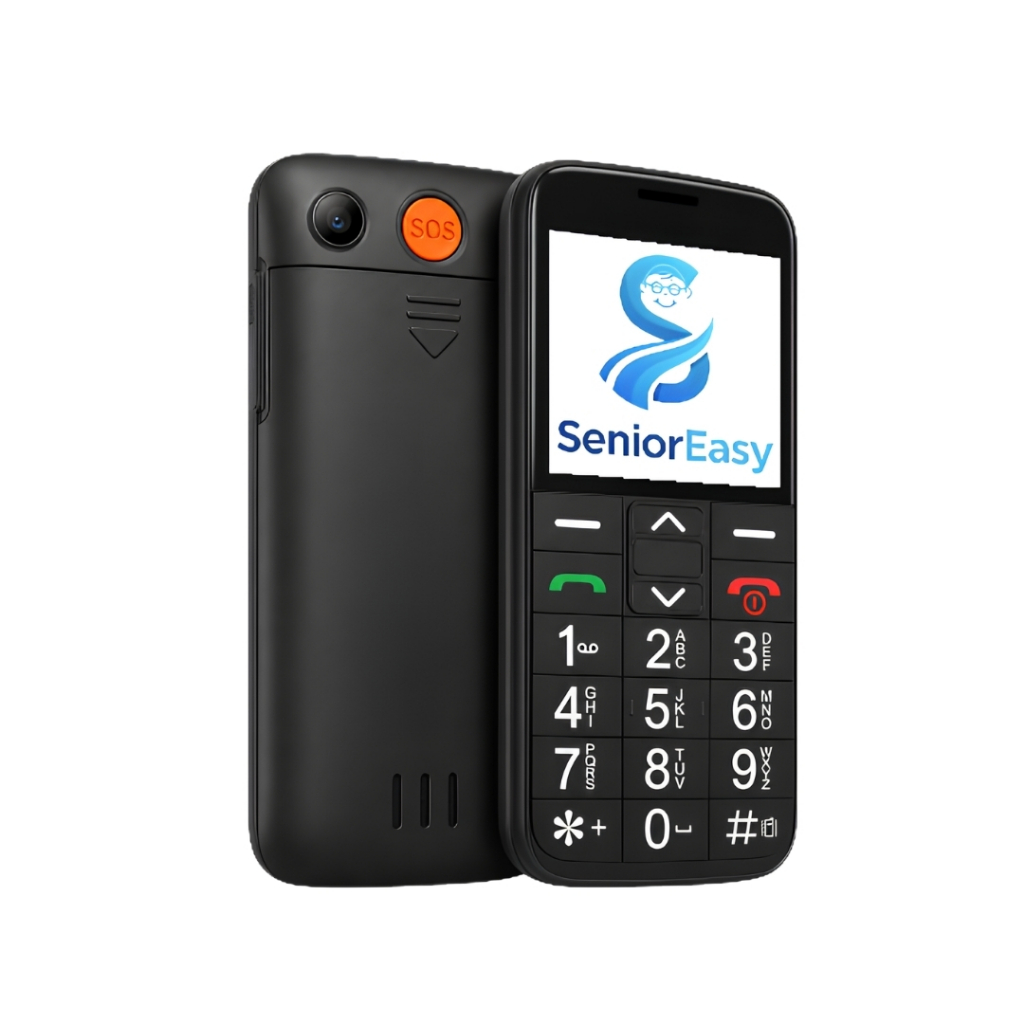 Celular SeniorEasy Basic Botão SOS 4G Dual SIM – Segurança e Praticidade para Idosos! 🆘📞