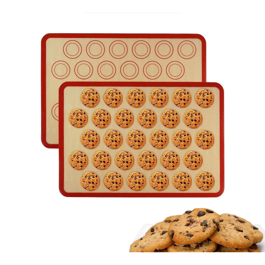 Tapete De Silicone E Fibra De Vidro Culinário poder usar no forno casa 42x30cm