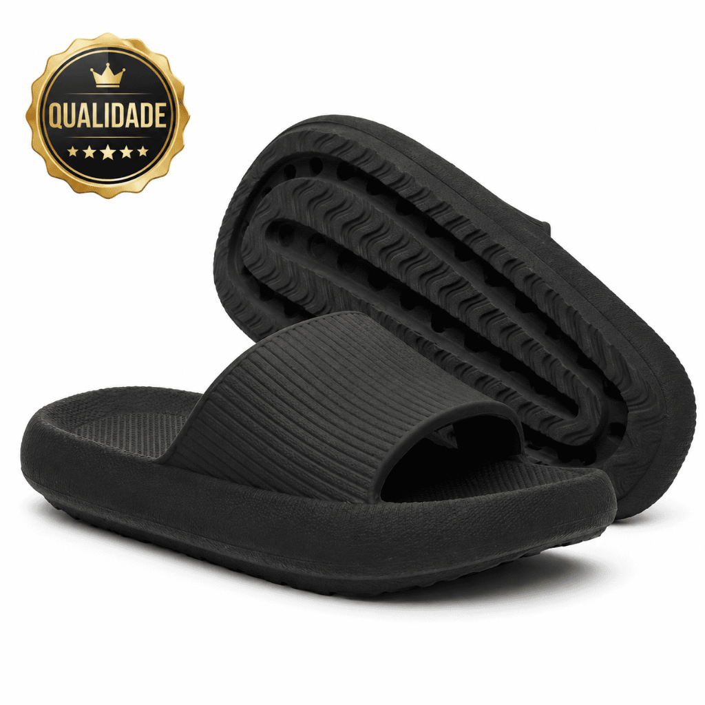Chinelo Nuvem Feminino Masculino Slide Anatômico Macio Confortável Leve Flexível Antiderrapante