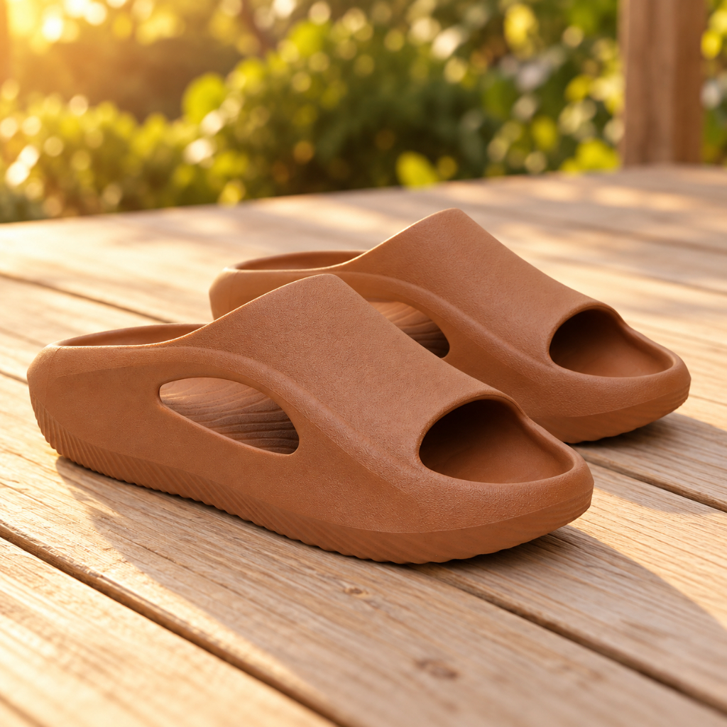 Chinelo Slide EVA Unissex Confortável Antiderrapante Leve Impermeável Palmilha Anatômica Piscina Praia Casa