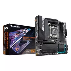 Placa Mãe Gigabyte B650M Aorus Elite AX WiFi AM5 DDR5 mATX