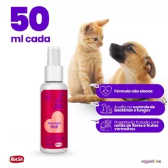 Deocolonia Goji Pelo Amor 50ml Para Cães e Gatos - Ibasa