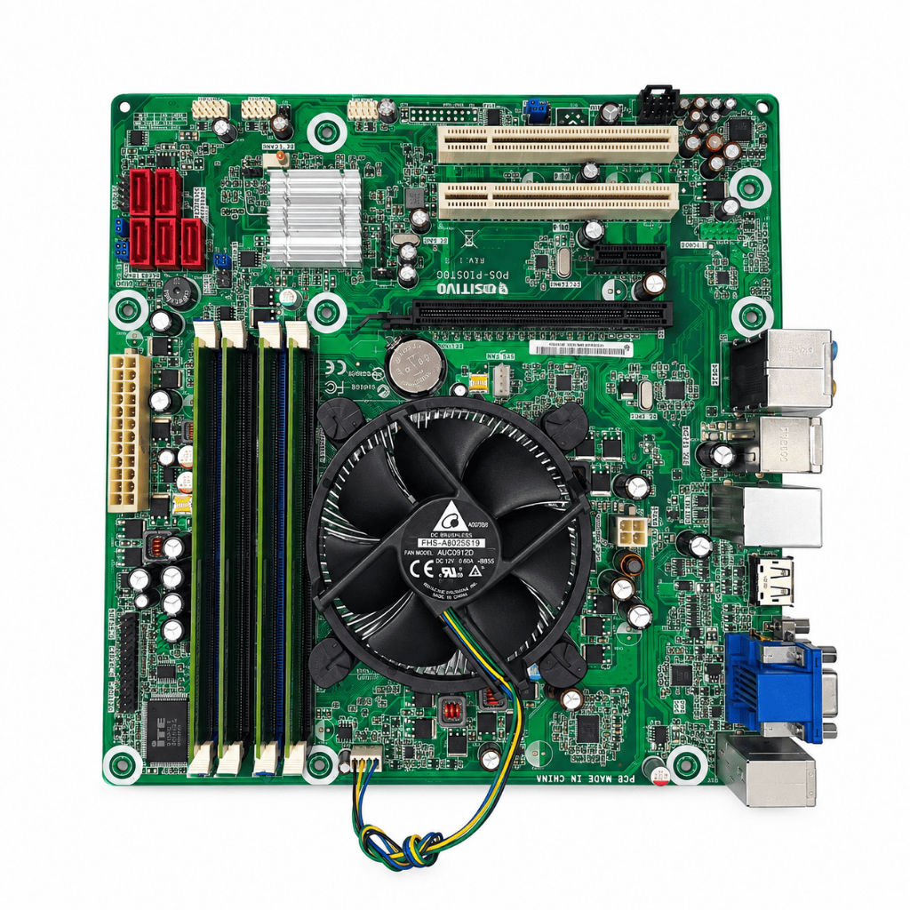 Kit Placa Mãe Positivo POS-PIQ57BQ LGA 1156 Processador Intel Core i3 550 3.20GHz 8GB Memoria RAM DDR3 Montado