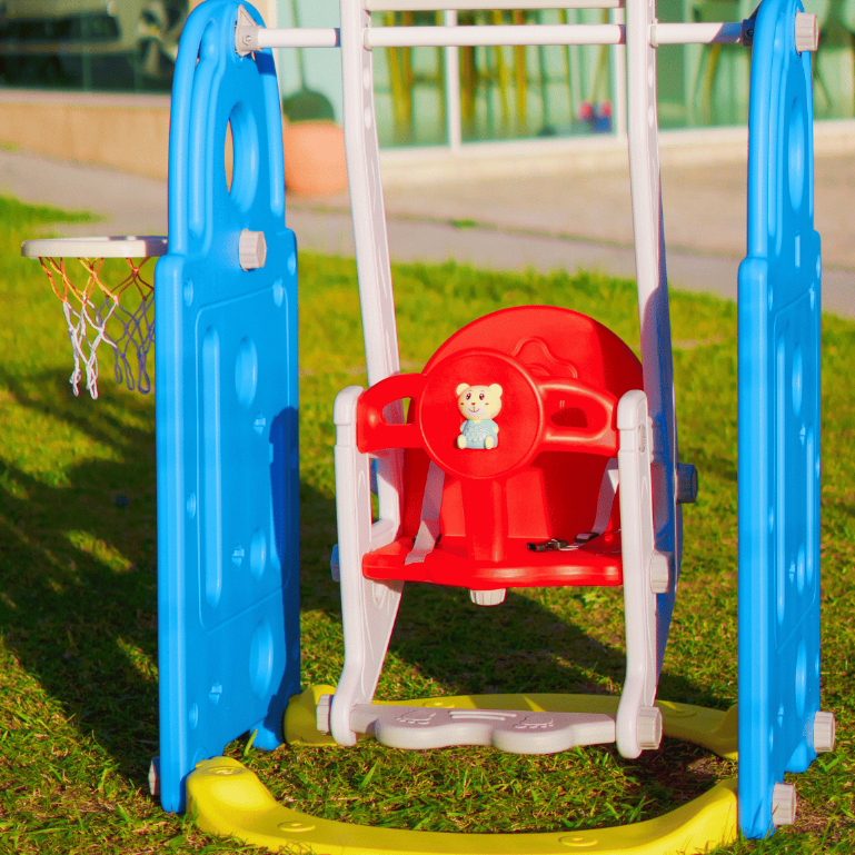 Balanço Infantil Play Indoor Freso Baby Colorido Polipropileno Resistente Monta Facil Dia das Crianças