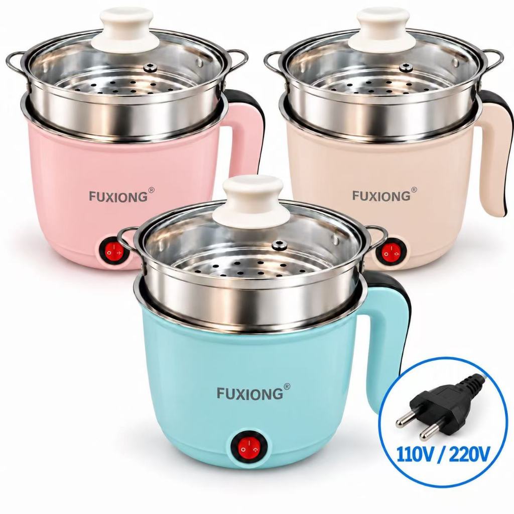 Panela Elétrica Multifuncional 1,8L 110V/220V Cozinha e Vapor