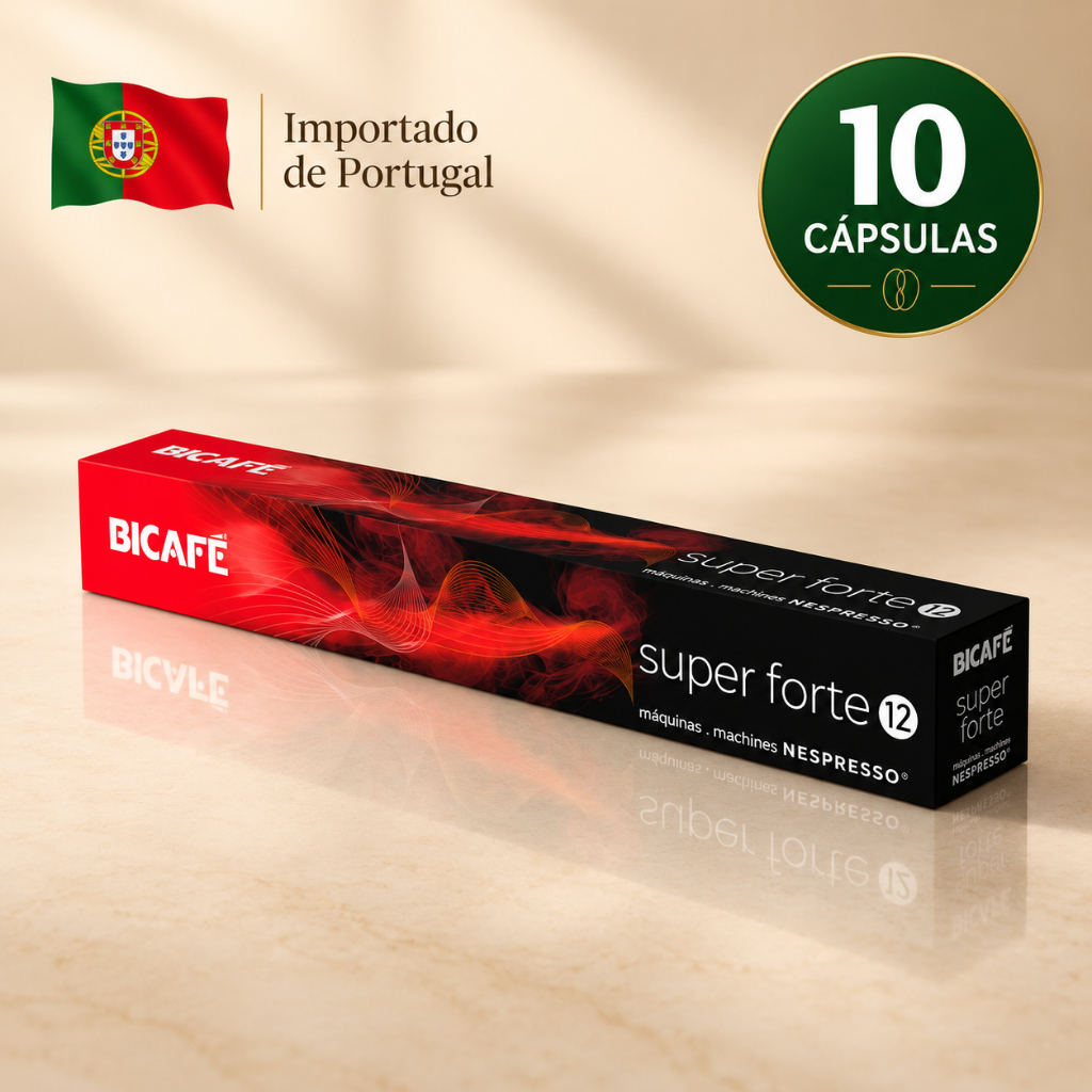 Cápsula Importada Café Red Super Forte 10 Cápsulas Importadas Bicafé Compatível Nespresso Intensidade 12
