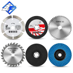 Kit De Disco De Corte De 75mm , 6 Peças , Para Moedor De Ângulo De Furo De 10mm , Lâmina De Serra Circular De Metal