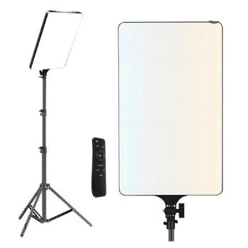 Luminária Ring Light Profissional Grande 19pol 73-40cm Tripé Profissional 2m Suporte Celular