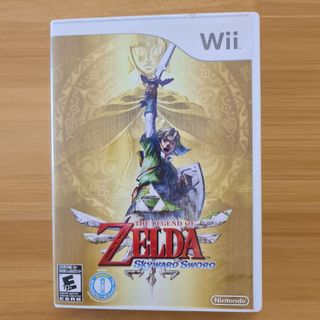 Jogo Zelda Skyward Sword Nintendo Wii Original Mídia Física Usado