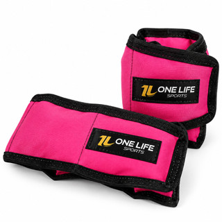 Par Caneleira Rosa 1kg a 5kg One Life Sports® | Fortalecimento Muscular Glúteos emagrecimento