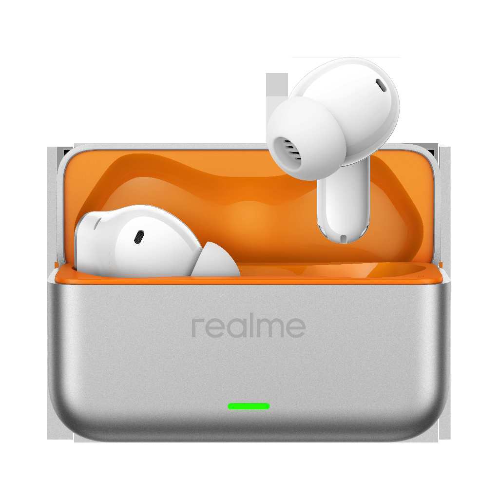 Realme T500 PRO–Fone Sem Fio Bluetooth 5.4, Fone De Ouvido, IP55 Prova D'Água, ANC 15dB, 56h Bateria, Microfone Embutido