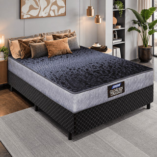 Cama Box Conjugado Casal 138cm Supreme Gazin