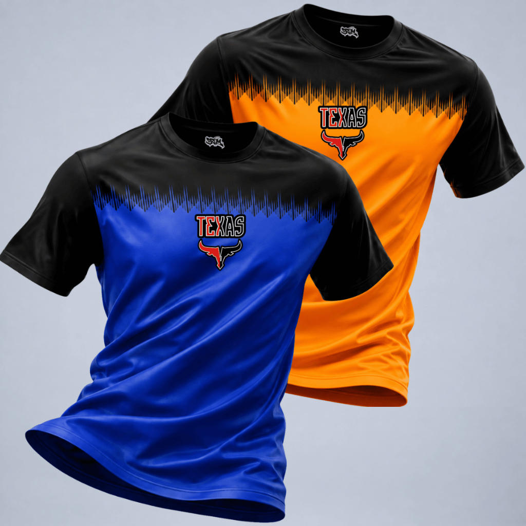Kit 2 Camisetas Masculinas Esportivas Dry Fit Academia Musculação Corrida Treino Esportiva