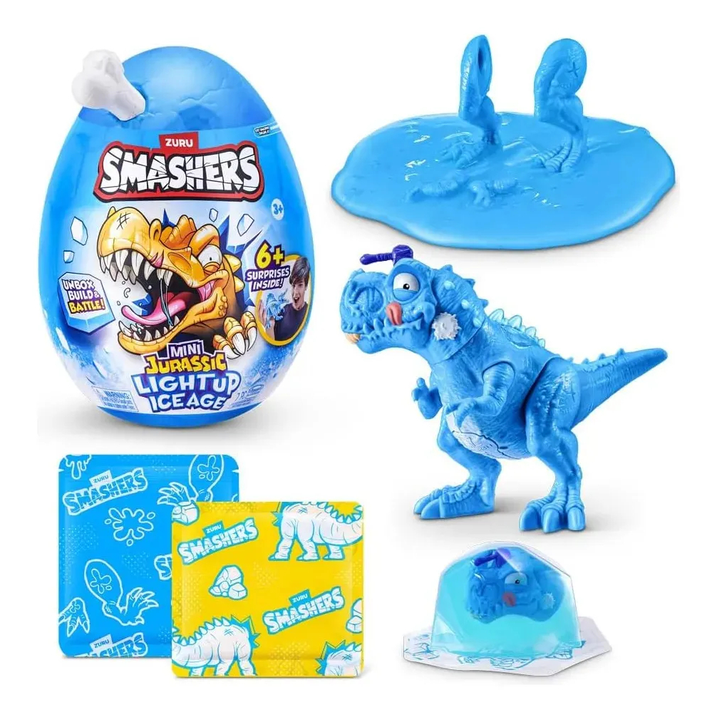Smashers Dino Ice Age Ovo Surpresa Medio Zuru - Fun F0272-3
