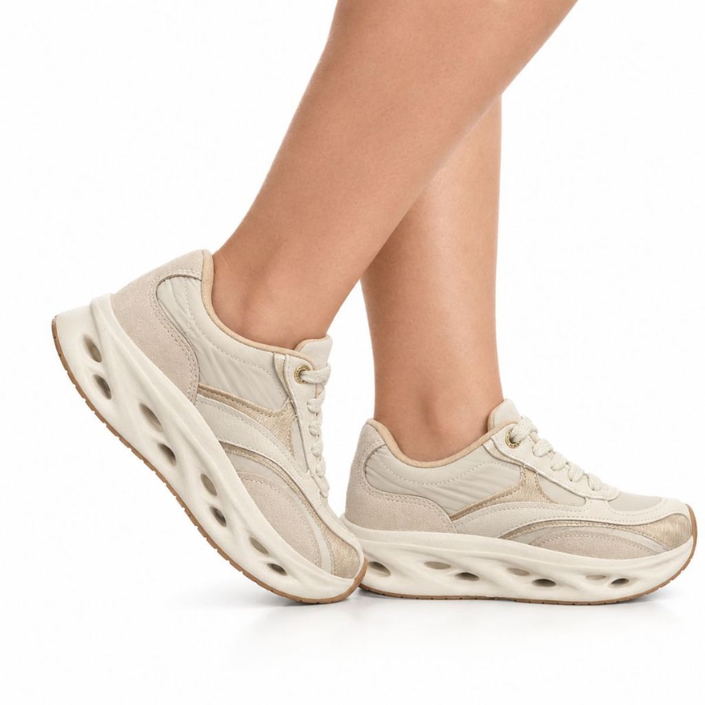 Tênis Modare Lançamento Feminino Sapato Casual Caminhada Estilo Conforto