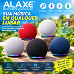Caixa de Som Echo Dot 5ª Geração Alexa Smart Speaker Bluetooth WiFi
