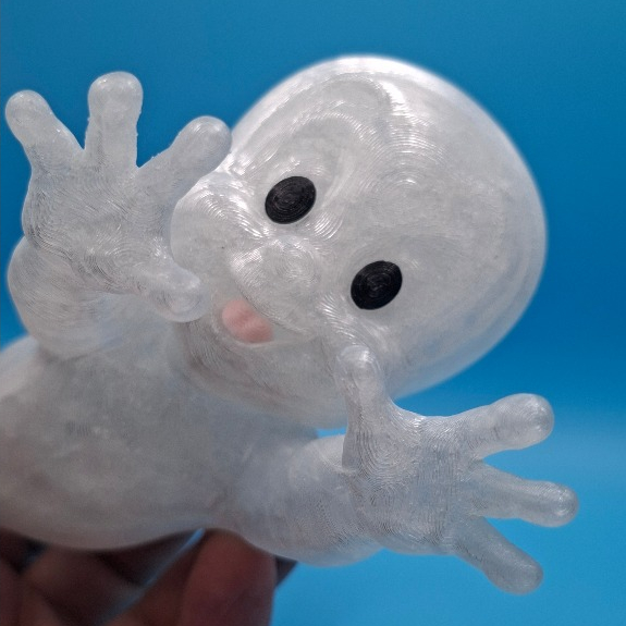 Gasparzinho Halloween 3D Fosforescente Brilha no Escuro e Voa Atravessando a Janela c/Imãs de Neodímio Decoração — imagem 2 de 2