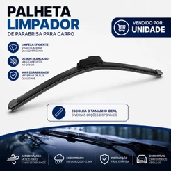 Palhetas Limpador de Parabrisa Para Carro Gancho Dianteiras