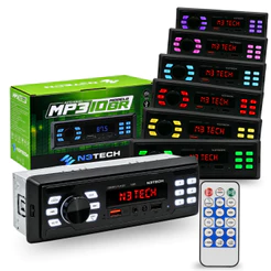 Radio MP3 Player Automotivo Bluetooth N3Tech 10BR USB FM Som Veicular 12V Para Carro 45w Potência