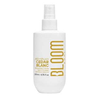 Body Splash Bloom Cedar Blanc Desodorante Colônia 200ml Floral Amadeirada