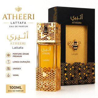 Perfume  Atheeri Eau de Parfum 100ml Unissex Árabe Original - Frasco Luxo Abelha 3D
