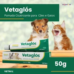 Vetaglos Pomada Cicatrizante Vetnil - 50 g