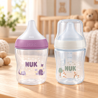 Mamadeira Anticólica NUK Perfect Match 150ml Fluxo Lento Infantil Controle Temperatura 0m+
