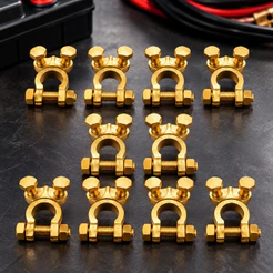 Kit Com 10 Terminal De Bateria Universal Modelo Sapo Sapão