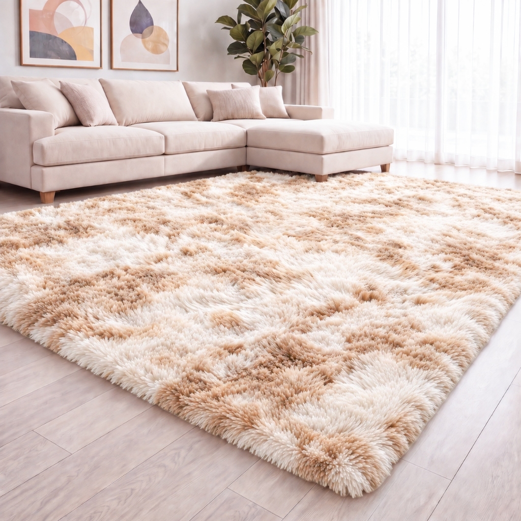Tapete Sala 2,00x2,50 Peludo 4 Cm De Altura Shaggy Sala Quarto