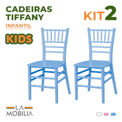 Kit 2 Cadeiras Infantil Polipropileno Brinquedoteca e Quarto
