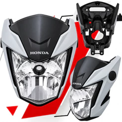 Kit Frente Farol Completo Honda Cg Titan Fan 160 2022 Á 2024 Com Suporte Aranha Diversas Cores