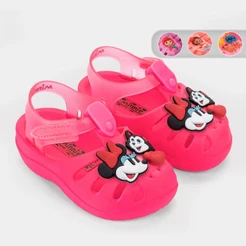 Sandalia Disney Stitch Minnie Patrulha Canina Babuche Baby Menina Grendene Kids 22303/22710/23488