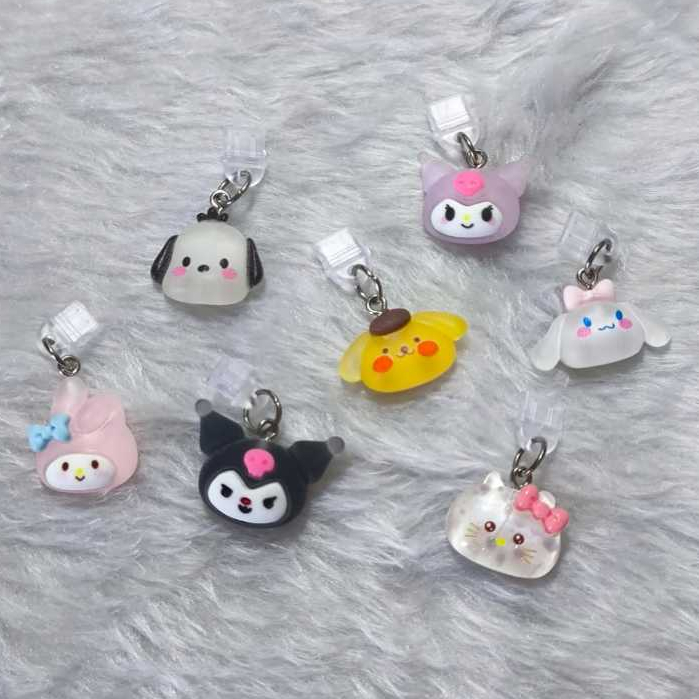 Tipo C Iphone Kitty Resina Plug Protetor Poeira Pingente para Entrada Celular, Android Iphone Kindle Acessórios USB em Oferta na Shopee