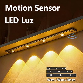 3 Cores 40/60/80cm Regulável Led Luminária USB Recarregável Lâmpada Sensor De Movimento L…