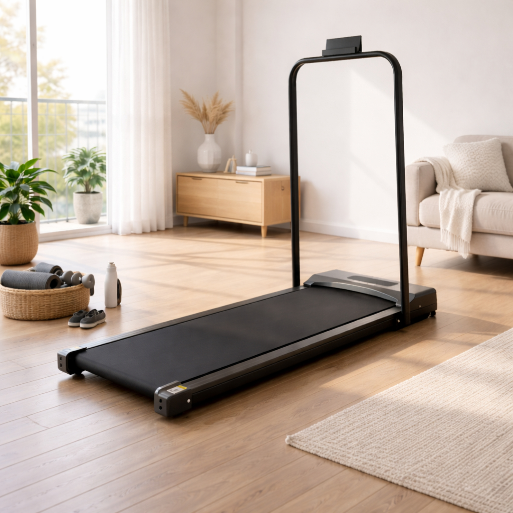 Esteira Elétrica Fitness Bivolt 110v/220v Esporte Dobrável Minimalista Silenciosa Apartamento
