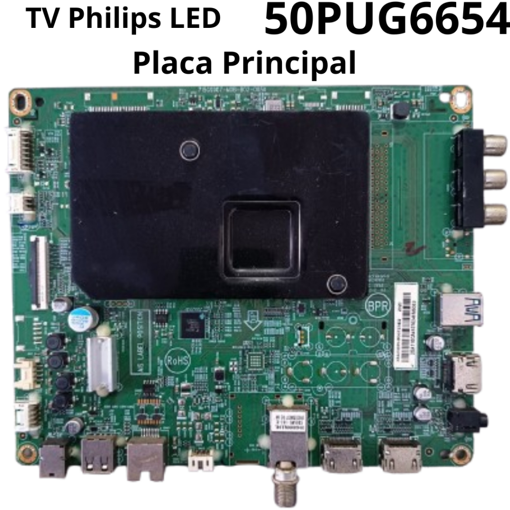 3187 Placa Principal para tv Philips LED Modelo: 50PUG6654