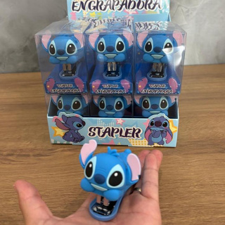 Mini Grampeador de Mesa Stitch Disney Fofo Papelaria Criativa em Oferta na Shopee