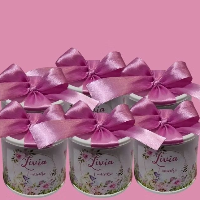 Tubolatas/personalizadas 5x6 para Lembrancinhas, maternidade,chá de bebê, batizados, aniversário,jardim borboletas,festa