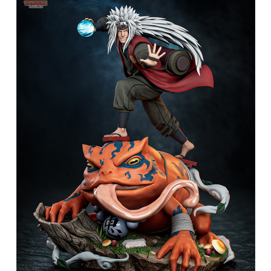 Action figure Naruto Diorama Jiraiya - Figura de ação -  Boneco - Colecionável - 3D - Resina - Naruto - Anime