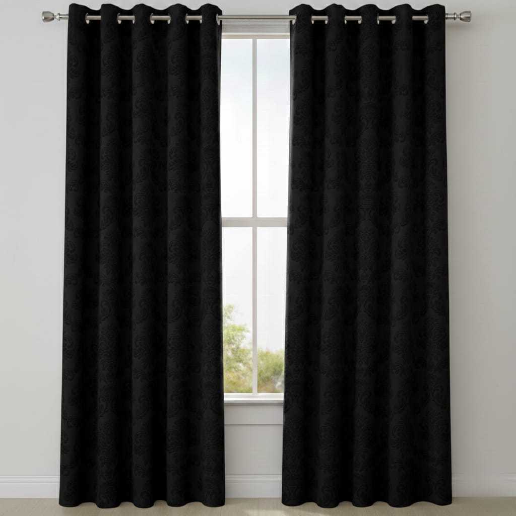 Cortina Semi-Blackout tecido Jacquard para quarto para sala 2 metros 3 metros 4 metros 6 metros