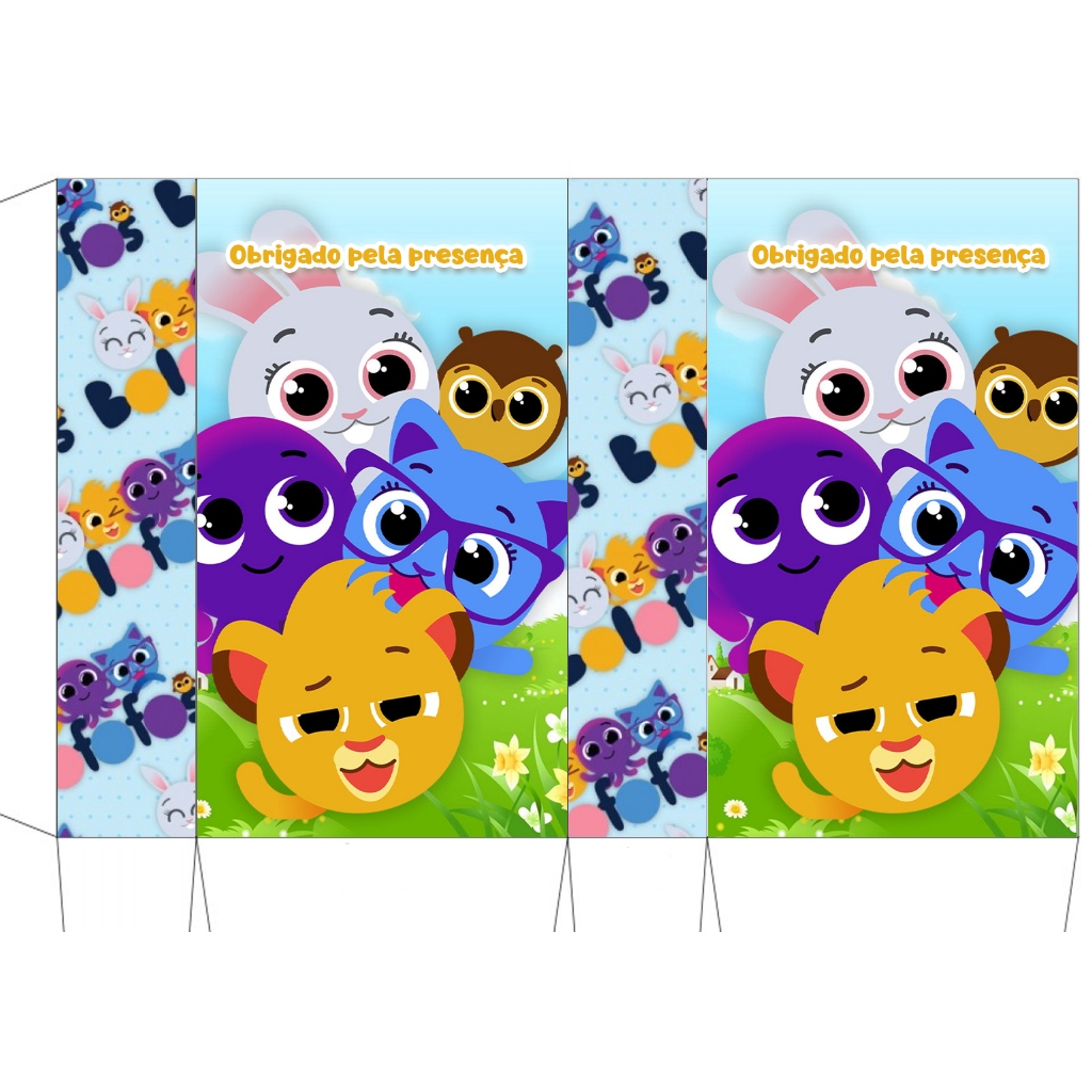 20 sacolinha surpresa 10x18 bolofofos SEM PERSONALIZAR pronta entrega lembrancinha aniversário