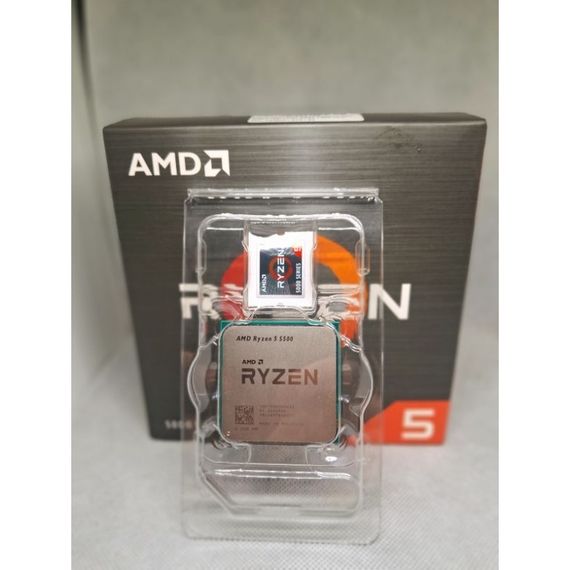 Processador AMD Ryzen 5 5500 3.6GHz (4.2GHz Turbo), 6-Cores 12-Threads, AM4, BOX
