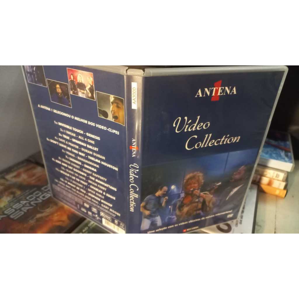 Dvd Antena 1- Video Collection- Spice Girls, Gary Moore Genesis Duran Duran Enigma Bananarama spandau ballet thelma hous
