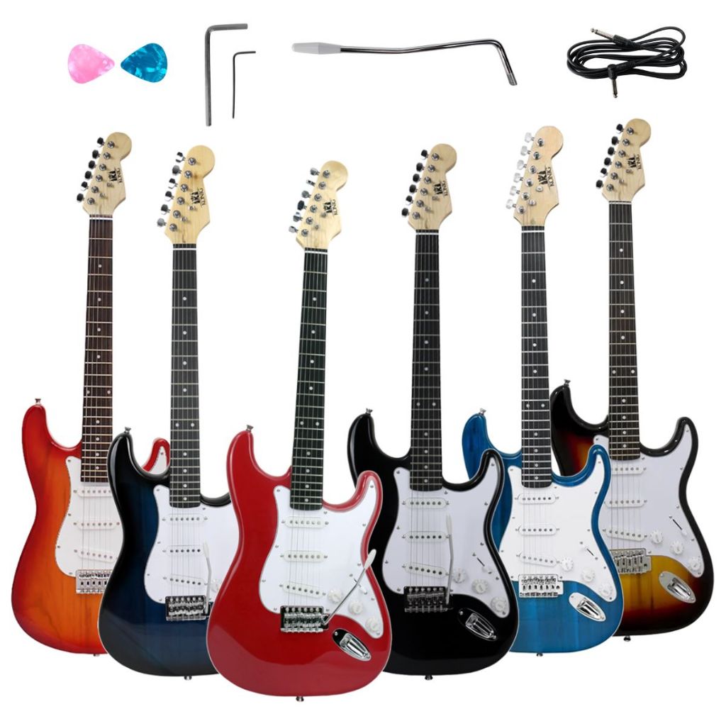 Guitarra Elétrica Stratocaster Konig 6 Cordas P10 para o amplificador